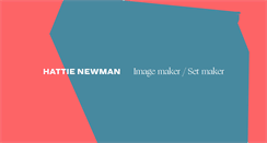 Desktop Screenshot of hattienewman.co.uk