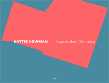 Tablet Screenshot of hattienewman.co.uk